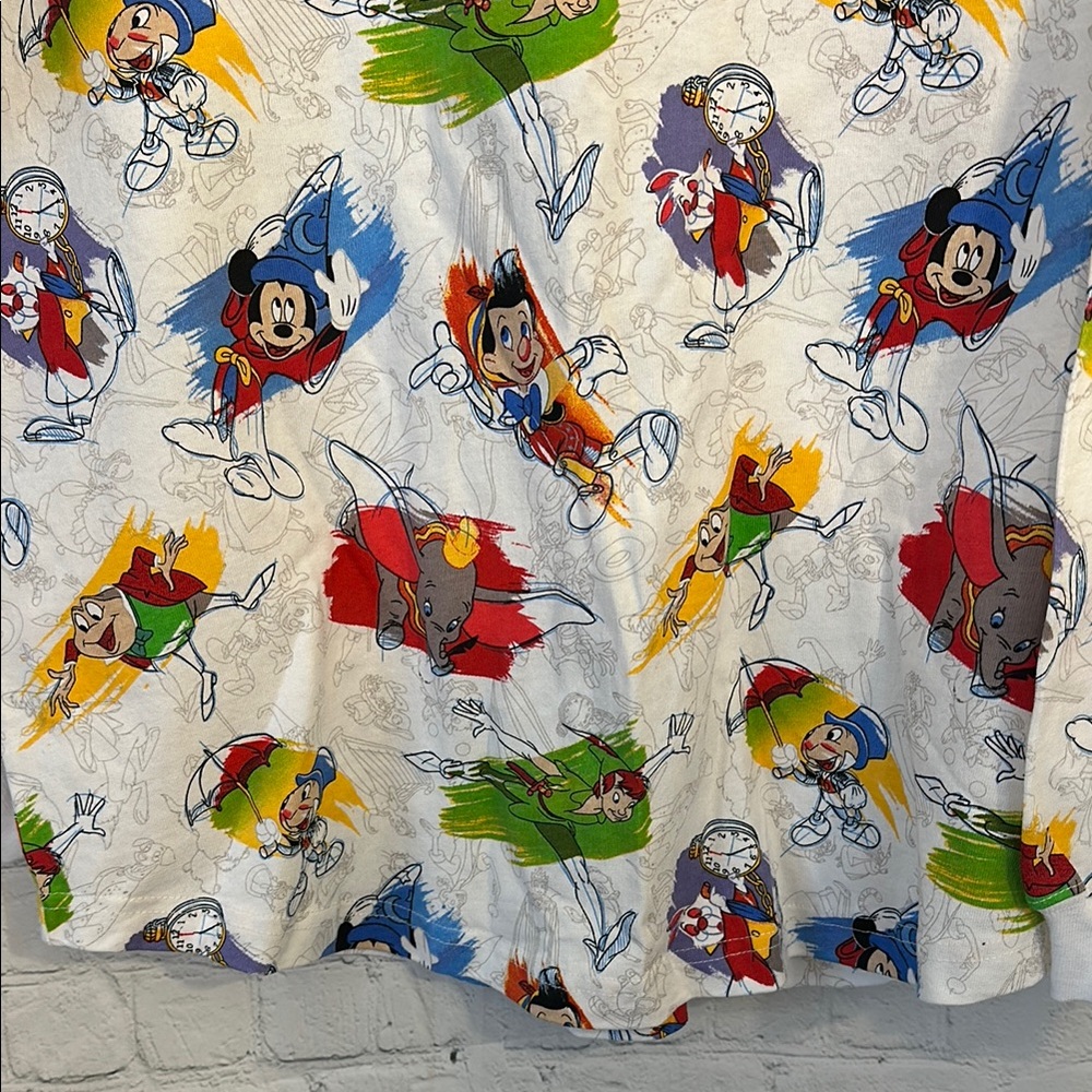 Disney Authentic Character Print Sweatshirt New - Picture 5 of 11